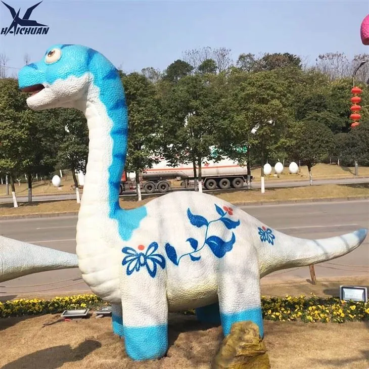 Cartoon Fiberglass Dinsoaur Statue